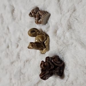 VINTAGE  SET OF 3 WADE FIGURINES ( SEE 👀 PHOTOS 👀 📸 FOR CONDITION 👀)